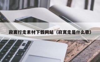 芜湖寂寞行走素材下载网站（寂寞走是什么歌）